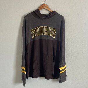MLB San Diego Padres Longsleeve with Hood XL